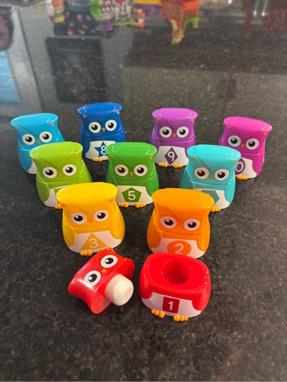 Snap-n-Learn Rainbow Owls